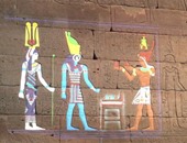 بالفيديو..متحف متروبوليتان بنيويورك يغازل معبدا أثريا بأسوان بالألوان المتحركة