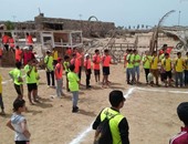 بالصور.. انطلاق منافسات الألعاب الشاطئية لتلاميذ الإعدادية فى طور سيناء