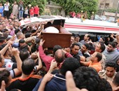 بالصور.. تشييع جنازة شهيد تفجيرات سيناء فى المنوفية
