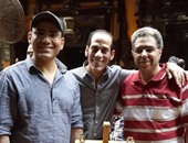 بالصور.. عمرو فهمى يستضيف محمود عزب بالحلقة الأولى من "كعب داير"