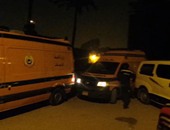 4 سيارات إسعاف تصل محيط قسم العجوزة لعلاج حالات اختناق