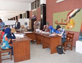 لجنة من وزارة الشباب تزور جامعة سوهاج لتقييم معرض الفنون