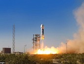 بالفيديو والصور.. نجاح أول اختبار لصاروخ سياحى ينقل السائحين للفضاء