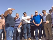 محافظ جنوب سيناء يشكر القوات المسلحة والرى على تنفيذ "مشروع السيول"