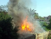 بالفيديو.. السيطرة على حريق مدرسة بجوار قصر الأمير طوسون فى روض الفرج