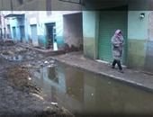 "واتساب اليوم السابع": قرية أبو درة بالبحيرة تغرق فى مياه الصرف الصحى