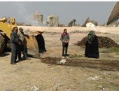 "واتساب اليوم السابع": إزالة إشغالات بجوار القمر الصناعى بالمعادى