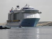 بالصور.. عبور أكبر سفينة ركاب سياحية فى العالم قناة السويس