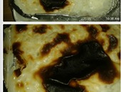 "واتس آب اليوم السابع": عفن وحشرة داخل طبق أرز بلبن فى محل شهير