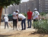 وزارة العشوائيات تنظم مسيرات بأدوات النظافة فى حملات نظافة وتشجير إمبابة