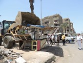 حملة أمنية مكبرة لإزالة الإشغالات والتعديات بشوارع بورسعيد