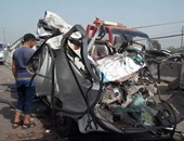 ننشر أسماء ضحايا ومصابى حادث تصادم 8 سيارات على صحراوى بنى سويف