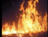 واتس آب اليوم السابع: حريق هائل بمركز نقادة بقنا