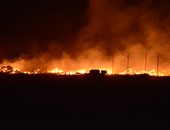 اندلاع حريق ضخم فى مصنع كيماويات بإسرائيل