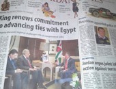 الصحف الأردنية تبرز زيارة محلب للمملكة ولقائه الملك عبدالله الثانى