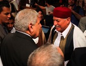 بالصور.. محلب ونبيل العربى يشاركان القبائل الليبية بمؤتمر "نعم من أجل بناء ليبيا"