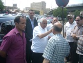محافظ القاهرة يتفقد أعمال إزالة الاشغالات بحيى المعادى والبساتين