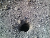 واتس آب اليوم السابع: هبوط أرضى مصحوب بانفجار بالشيخ زايد