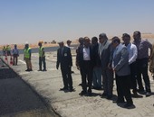 عادل محجوب يتفقد مطار أسيوط لمتابعة تنفيذ إعادة تشغيله أول يوليو المقبل