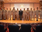 العالم المصرى الدكتور فاروق الباز يزور الكلية الفنية العسكرية