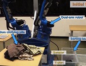 بالفيديو والصور.. علماء يطورون "روبوت" يمكنه طى وترتيب الملابس