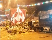 قراء اليوم السابع عبر "واتس آب" يستغيثون من تراكم القمامة بحى الوراق