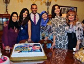 آيتن عامر تحتفل بخطوبتها على مدير التصوير "عز العرب" فى جو عائلى