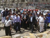 محافظ القاهرة يتفقد أعمال تطوير حى المطرية