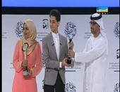 "اليوم السابع" يحتفل بفوز هدى زكريا ومحمد المندراوى بجائزة الصحافة العربية بدبى