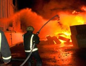 إصابة العشرات فى حريق هائل بكفر الدوار بسبب انفجار برميل سولار