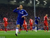 بالفيديو.. هازارد يعزز تقدم تشيلسى على ليستر سيتى بهدف ثان