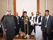 وفد "مجلس القبائل المصرية والعربية" يصل المقر البابوى للتهنئة بعيد القيامة