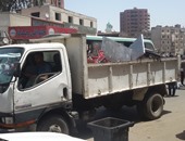 محافظة القاهرة تشن حملة مكبرة لإزالة الإشغالات بمدينة نصر