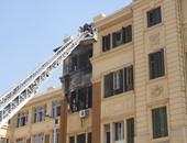 وزارة الصحة : إصابة 5 أشخاص في حريق مبنى محافظة القاهرة