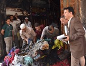 بالصور.. الغرفة التجارية بالقاهرة تتفقد تداعيات حريق "الغورية" وتتابع "الرويعى"