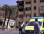 بالصور.. اندلاع حريق بمبنى محافظة القاهرة وسيارات الإطفاء تحاول السيطرة عليه