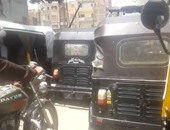 صحافة المواطن: بالفيديو.. أهالى مدينة أبو حماد بالشرقية يشكون من "التكاتك"