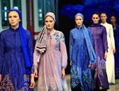 مصممو الأزياء يشاركون فى أسبوع الموضة للمحجبات بتركيا