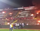 بالفيديو..فقط فى تركيا..الجماهير الغاضبة تحرق ملعب فريقها عقب الخسارة القاتلة