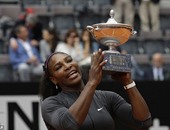 بالصور.. سرينا ويليامز تحصد لقبها الأول فى 2016 ببطولة روما لأساتذة التنس