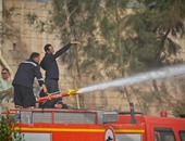 السيطرة على حريق اشتعل فى 4 سيارات داخل جراج بحدائق الأهرام
