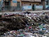 بالصور.. القمامة تملأ ترعة بقرية كفر الضبعى بالجيزة والأمراض تحاصر الأهالى