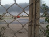 صحافة المواطن: بالصور.. حريق هائل فى الحى الرابع بـ 6 أكتوبر