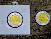 انفراد بالصور.. مصلحة سك العملة تطبع "جنيه قناة السويس" بتاريخ 2011