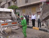 محافظ الغربية يتفقد رفع القمامة بشوارع طنطا