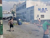 بالصور..اشتباكات عنيفة بين جماهير أومونيا والشرطة قبل نهائى كأس قبرص