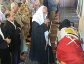 تشييع جنازة شهيد حادث العريش بحضور محافظ الفيوم ومدير الأمن