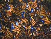 الإنفصاليون الكاتالونيون يتظاهرون ببرشلونة لدعم الإنفصال عن إسبانيا