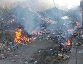 محافظة شمال سيناء: سحابة الدخان بسماء العريش بسبب اشتعال مقلب قمامة 