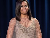 "بفستان بلون الشمبانيا".. ميشيل اوباما تتألق فى حفل عشاء البيت الأبيض